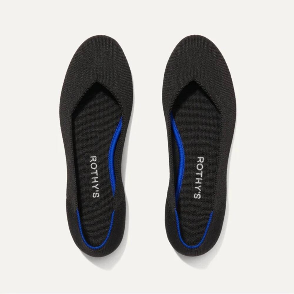 Rothy’s Women's The‎ Classic Flat in Black Size 7.5